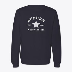 Auburn West Virginia Star Crewneck Sweatshirt