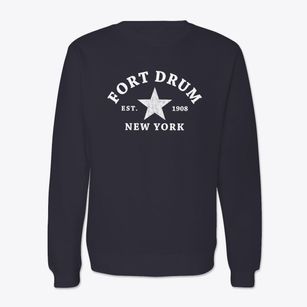 Fort Drum New York Star Crewneck Sweatshirt