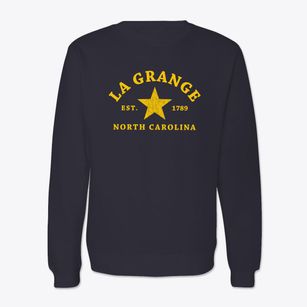 La Grange North Carolina Star Crewneck Sweatshirt