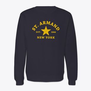 St. Armand New York Star Crewneck Sweatshirt