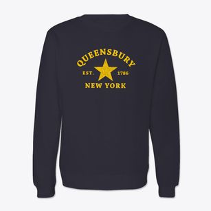 Queensbury New York Star Crewneck Sweatshirt