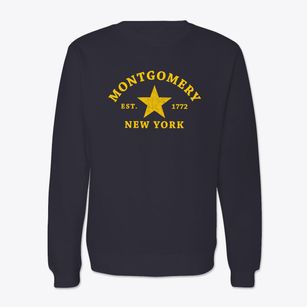 Montgomery New York Star Crewneck Sweatshirt