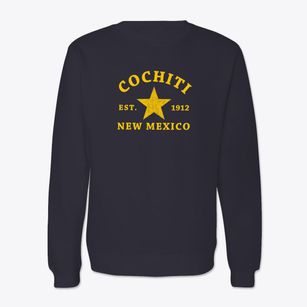 Cochiti New Mexico Star Crewneck Sweatshirt