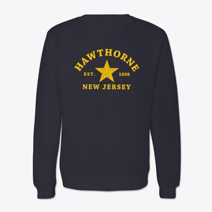 Hawthorne New Jersey Star Crewneck Sweatshirt