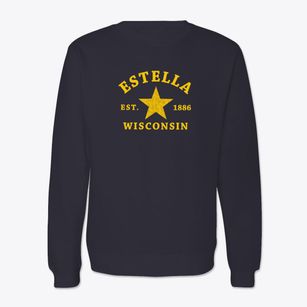 Estella Wisconsin Star Crewneck Sweatshirt