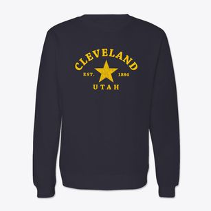 Cleveland Utah Star Crewneck Sweatshirt