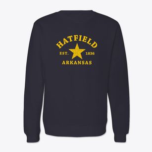 Hatfield Arkansas Star Crewneck Sweatshirt