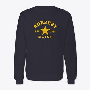 Roxbury Maine Star Crewneck Sweatshirt