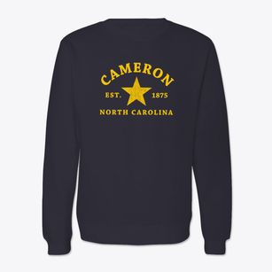 Cameron North Carolina Star Crewneck Sweatshirt