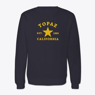 Topaz California Star Crewneck Sweatshirt