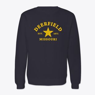 Deerfield Missouri Star Crewneck Sweatshirt