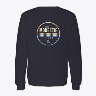 Mobeetie Texas Color Fade Crewneck Sweatshirt