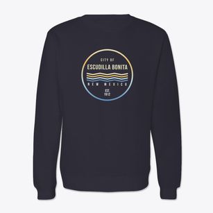 Escudilla Bonita New Mexico Color Fade Crewneck Sweatshirt