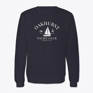 Oakhurst Oklahoma Yacht Club Crewneck Sweatshirt