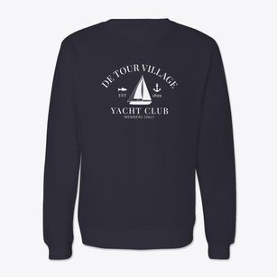 De Tour Village Michigan Yacht Club Crewneck Sweatshirt