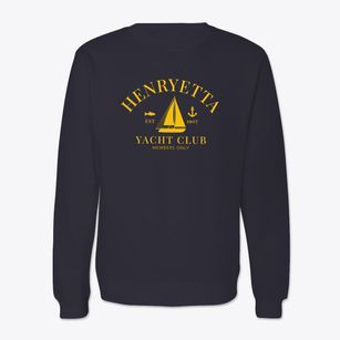 Henryetta Oklahoma Yacht Club Crewneck Sweatshirt