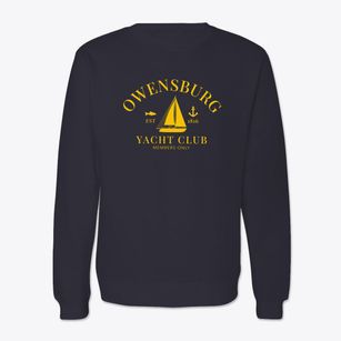 Owensburg Indiana Yacht Club Crewneck Sweatshirt