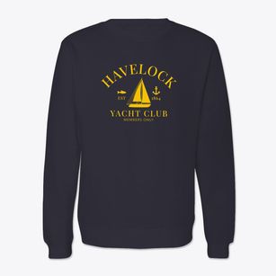 Havelock North Carolina Yacht Club Crewneck Sweatshirt
