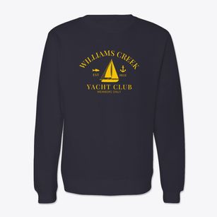 Williams Creek Indiana Yacht Club Crewneck Sweatshirt