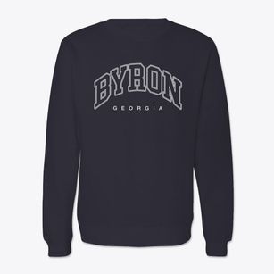 Byron Georgia Inline Crewneck Sweatshirt