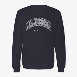 Miami Heights Ohio Inline Crewneck Sweatshirt