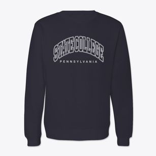 State College Pennsylvania Inline Crewneck Sweatshirt