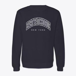 East Patchogue New York Inline Crewneck Sweatshirt