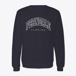 Ferndale Florida Inline Crewneck Sweatshirt