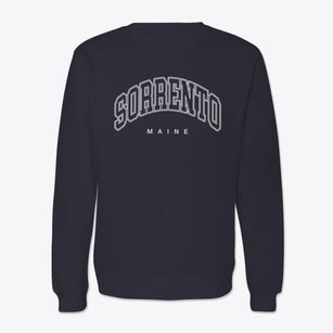 Sorrento Maine Inline Crewneck Sweatshirt