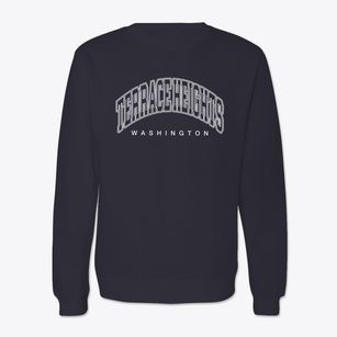 Terrace Heights Washington Inline Crewneck Sweatshirt