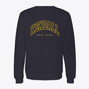 Kendall New York Inline Crewneck Sweatshirt