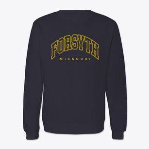 Forsyth Missouri Inline Crewneck Sweatshirt