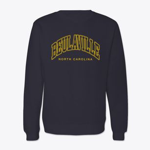 Beulaville North Carolina Inline Crewneck Sweatshirt