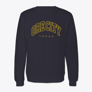 Ore City Texas Inline Crewneck Sweatshirt