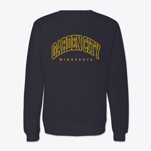 Garden City Minnesota Inline Crewneck Sweatshirt