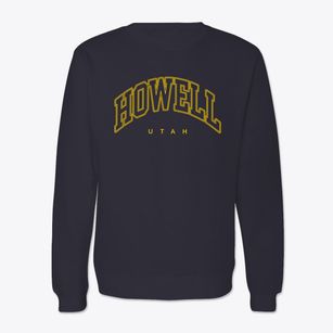 Howell Utah Inline Crewneck Sweatshirt