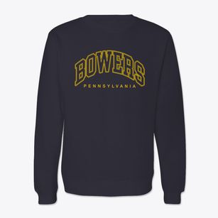 Bowers Pennsylvania Inline Crewneck Sweatshirt