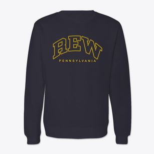 Rew Pennsylvania Inline Crewneck Sweatshirt