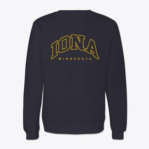 Iona Minnesota Inline Crewneck Sweatshirt