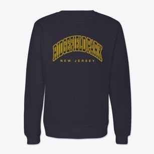 Ridgefield Park New Jersey Inline Crewneck Sweatshirt