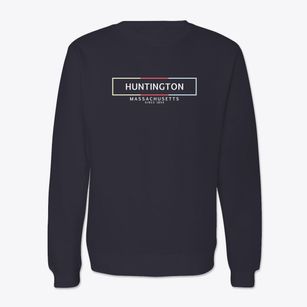 Huntington Massachusetts Artbox Crewneck Sweatshirt