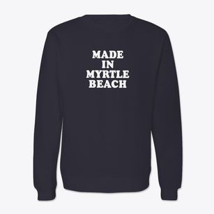 Myrtle Beach South Carolina Classic 70s Crewneck Sweatshirt