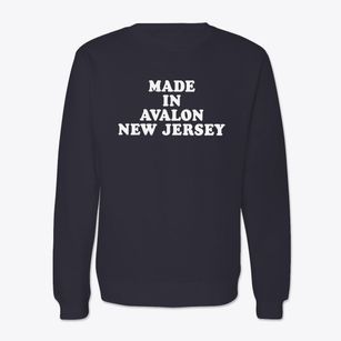 Avalon New Jersey Classic 70s Crewneck Sweatshirt