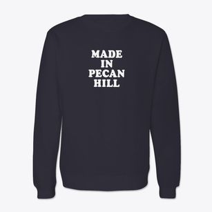 Pecan Hill Texas Classic 70s Crewneck Sweatshirt