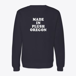 Plush Oregon Classic 70s Crewneck Sweatshirt