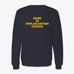Poplar-cotton Center California Classic 70s Crewneck Sweatshirt