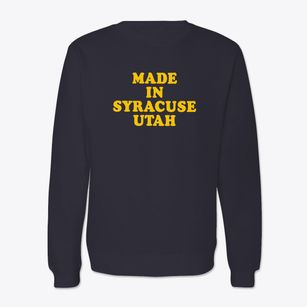 Syracuse Utah Classic 70s Crewneck Sweatshirt