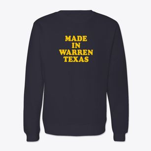 Warren Texas Classic 70s Crewneck Sweatshirt