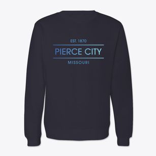Pierce City Missouri Horizon Crewneck Sweatshirt