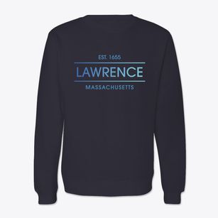 Lawrence Massachusetts Horizon Crewneck Sweatshirt